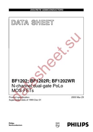 BF1202WR T/R datasheet  